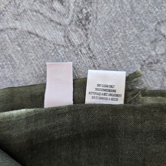 Beck Sonderoaard women's scarf, green, polkadot - Picture 3 of 3